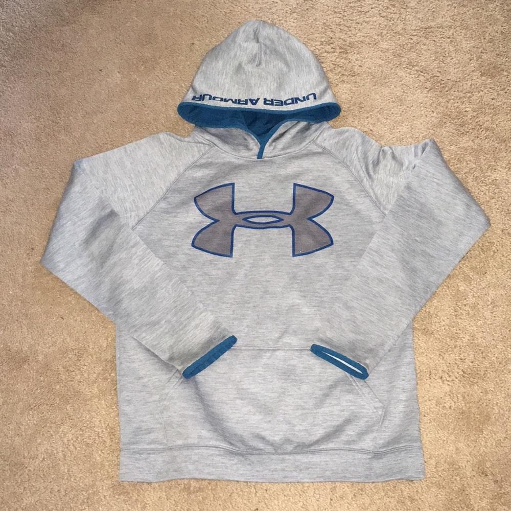 UNDER ARMOUR GRAY HOODIE